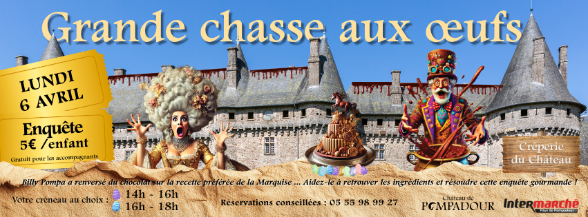 La grande chasse aux œufs fait son retour au Château !